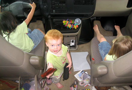 Here are your keys, Daddy